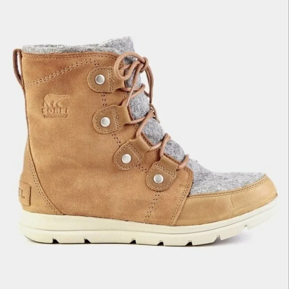 Sorel Explorer Joan Waterproof Boots Size 6 New - Picture 2 of 13